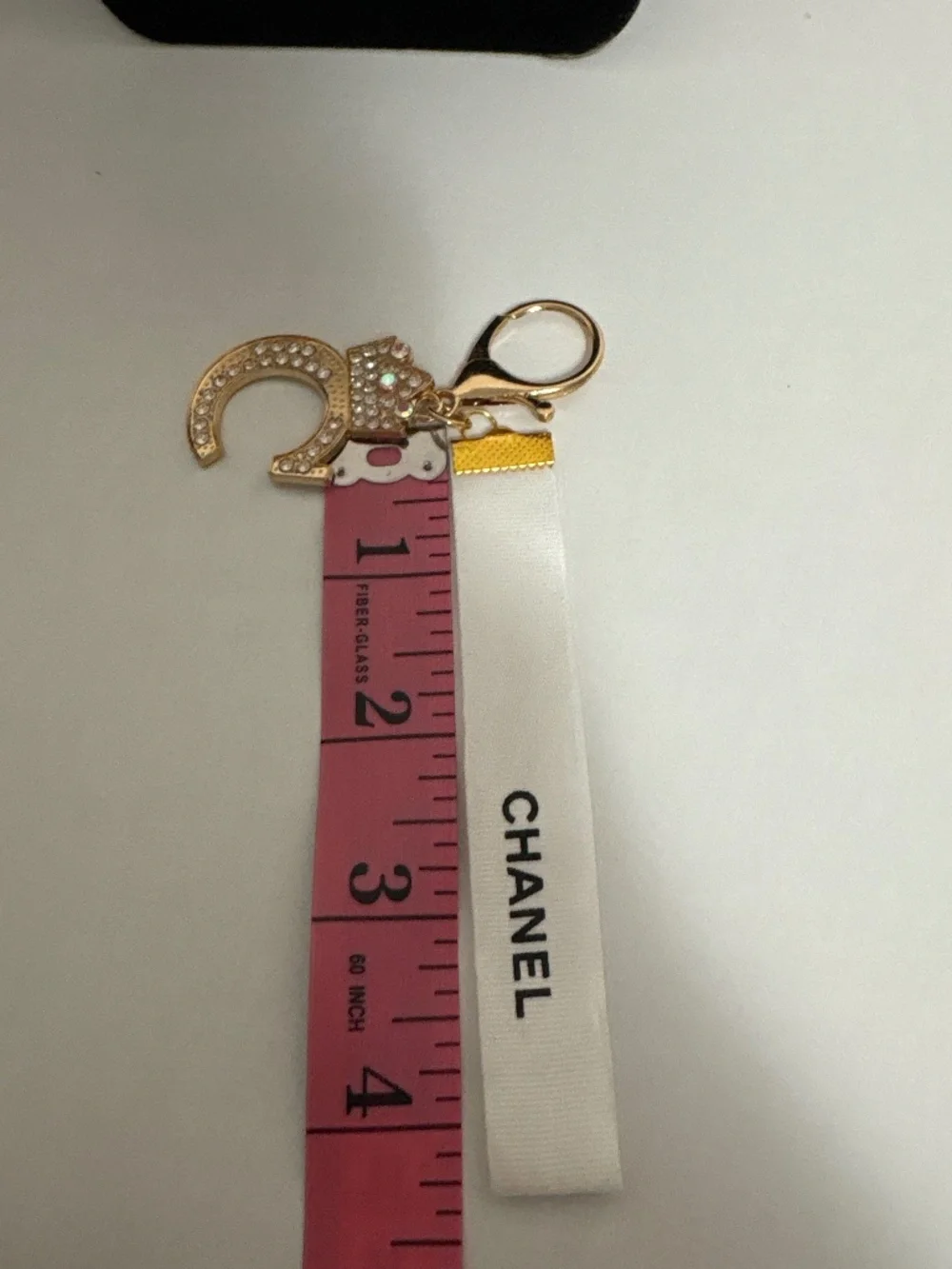 Chanel Ribbon Keychain